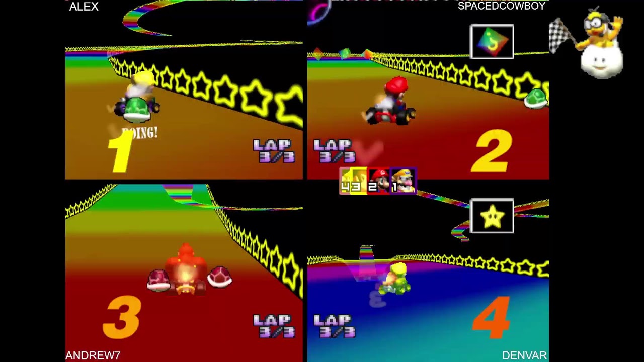 Mario Kart 64 Online (alex-space-andrew-denvar)