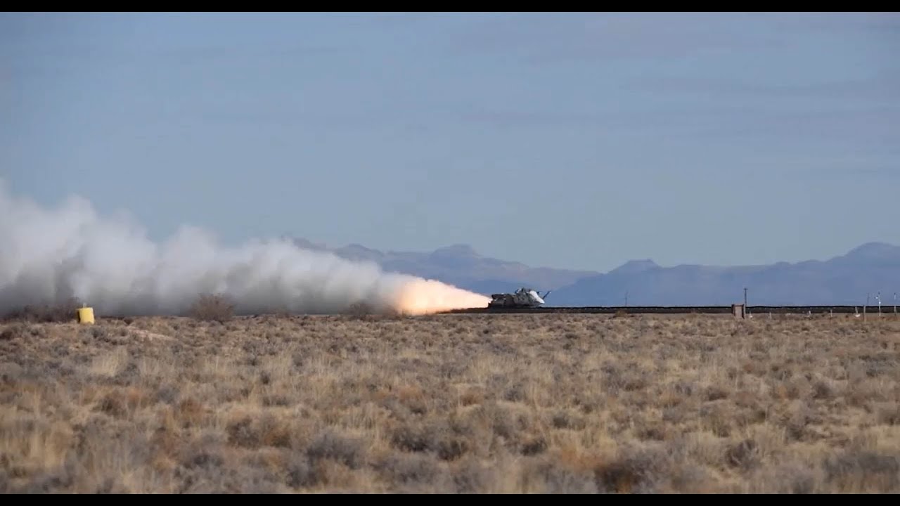 Boeing T-7A Holloman Sled Test
