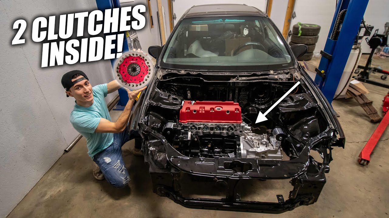 My First TWIN Disc Clutch Gets The K20 READY FOR INSTALL!