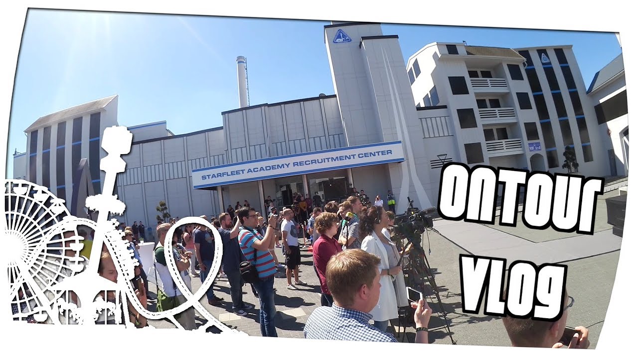 Ein Tag im Movie Park Germany - OnTour Vlog