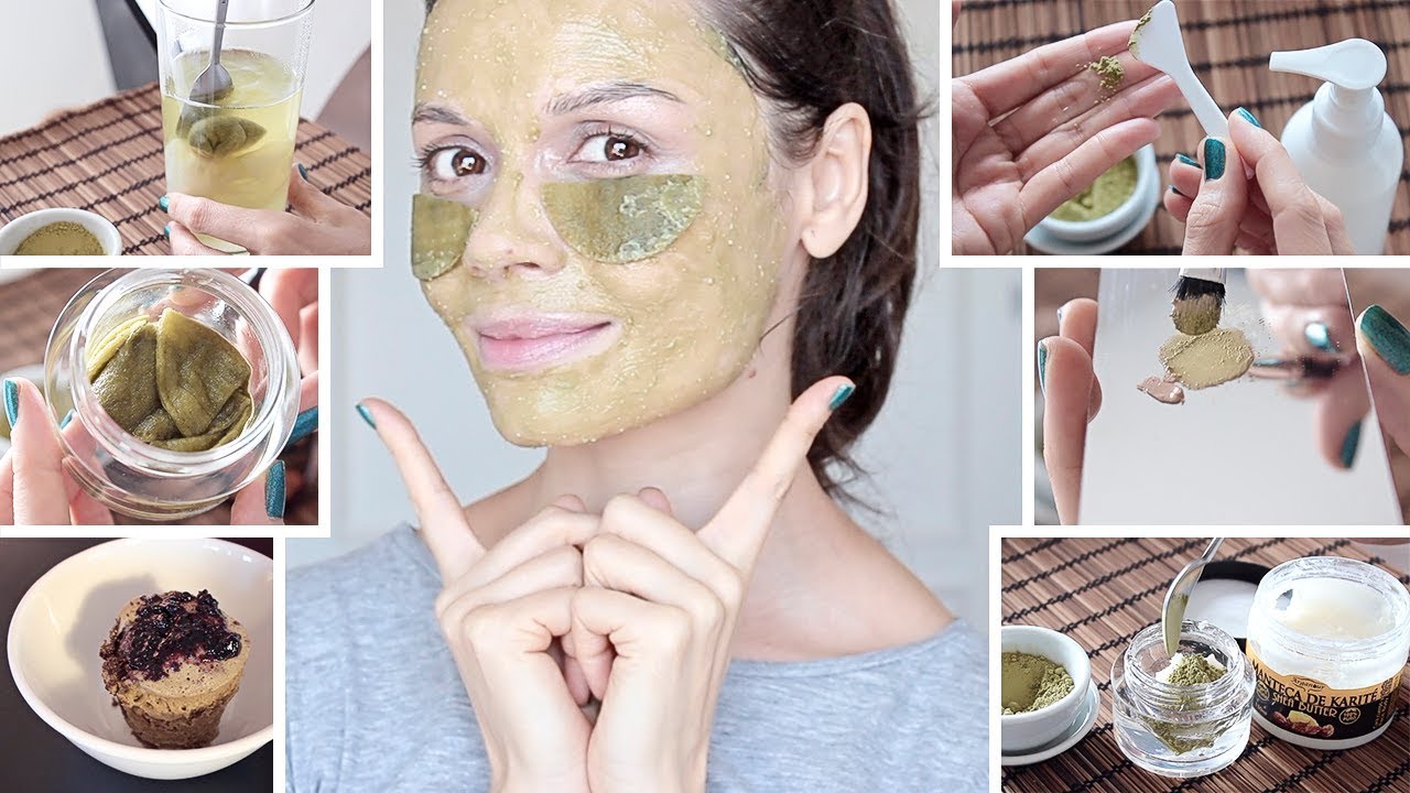 Secretos de la piel asiática: Rutina TÉ MATCHA | 6 DIYs ASIAN SKIN CARE SECRETS Matcha Tea Routine