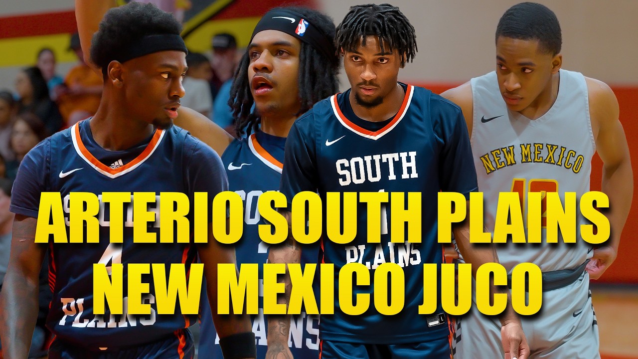 Arterio Morris & South Plains vs New Mexico Junior College