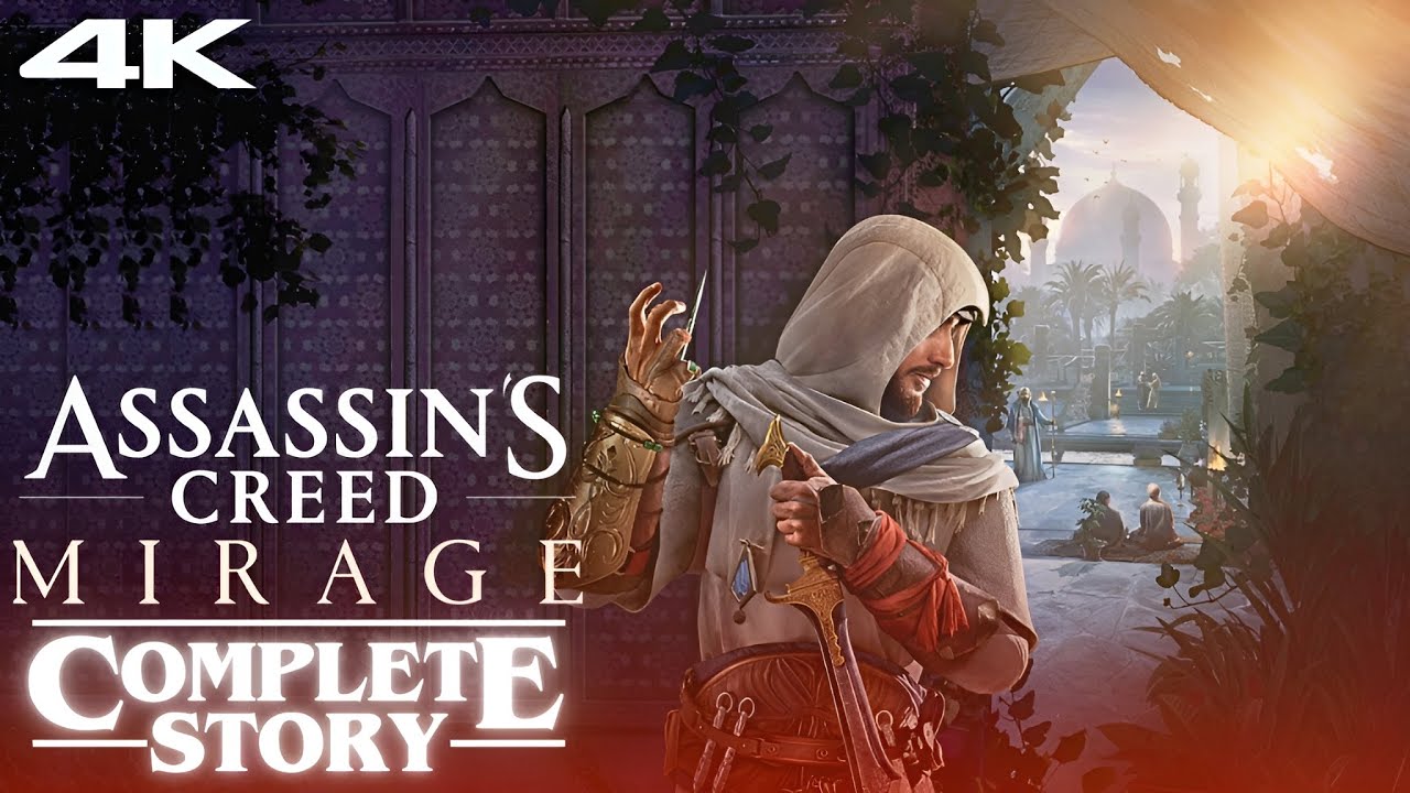 ASSASSINS CREED: MIRAGE Full Gameplay Walkthrough FULL GAME [4K] No Commentary | All Cutscenes