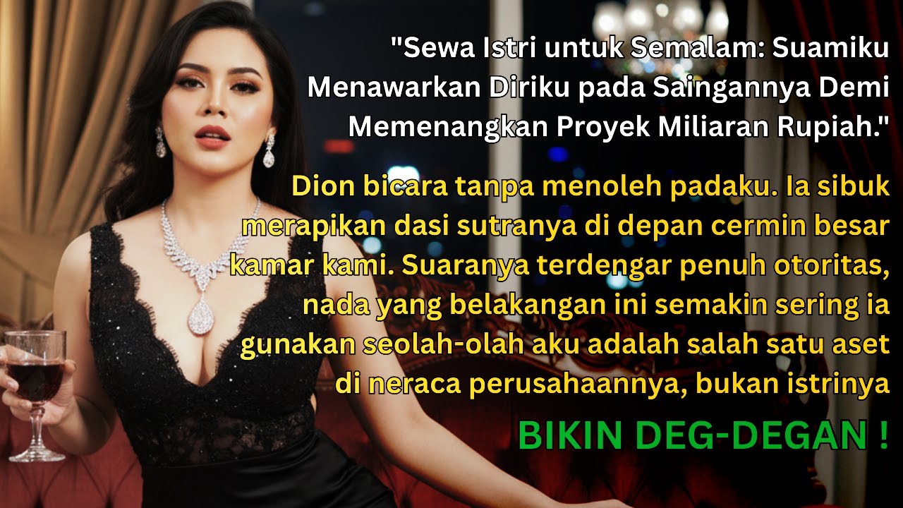 SEWA ISTRI UNTUK SEMALAM! SUAMIKU MENAWARKAN DIRIKU PADA SAINGANNYA DEMI MEMENANGKAN PROYEK MILYARAN