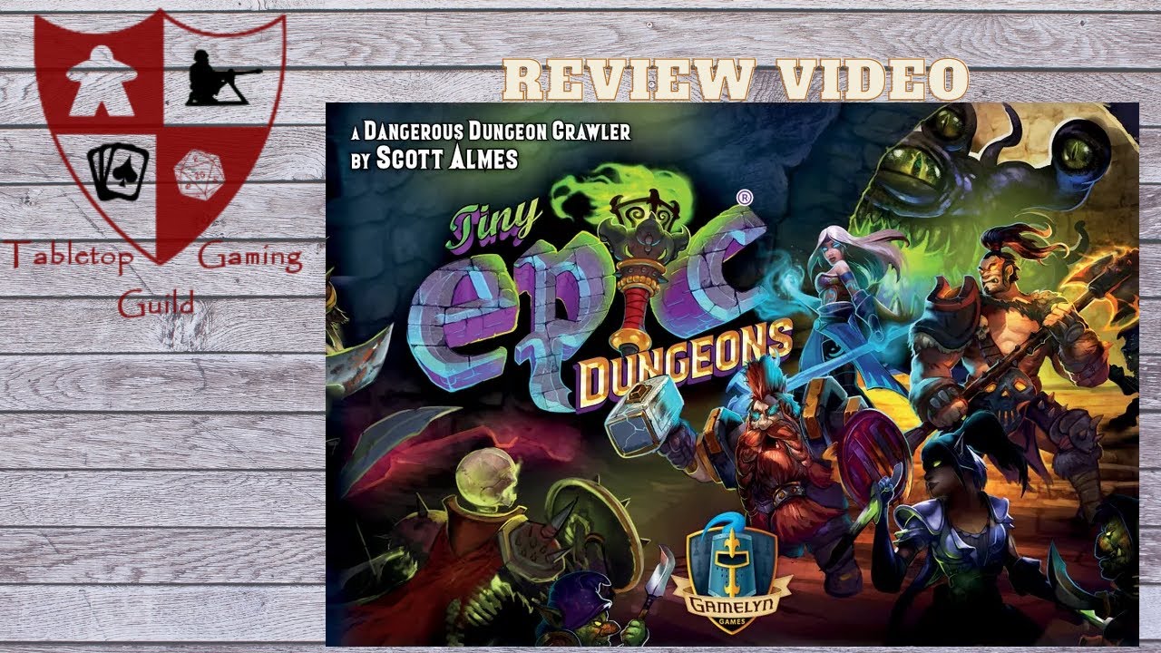 Tiny Epic Dungeons Board Game Review