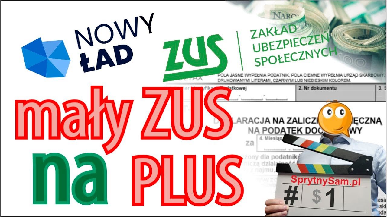 NOWY ŁAD, MAŁY ZUS PLUS - spos&oacute;b na mniejsze składki społeczne - liczymy ile możesz zaoszczędzić