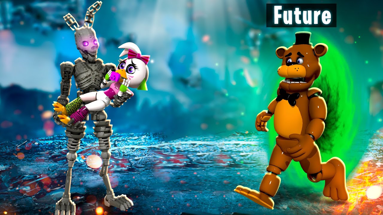 Freddy Fazbear TRAVELS to the FUTURE in VRCHAT