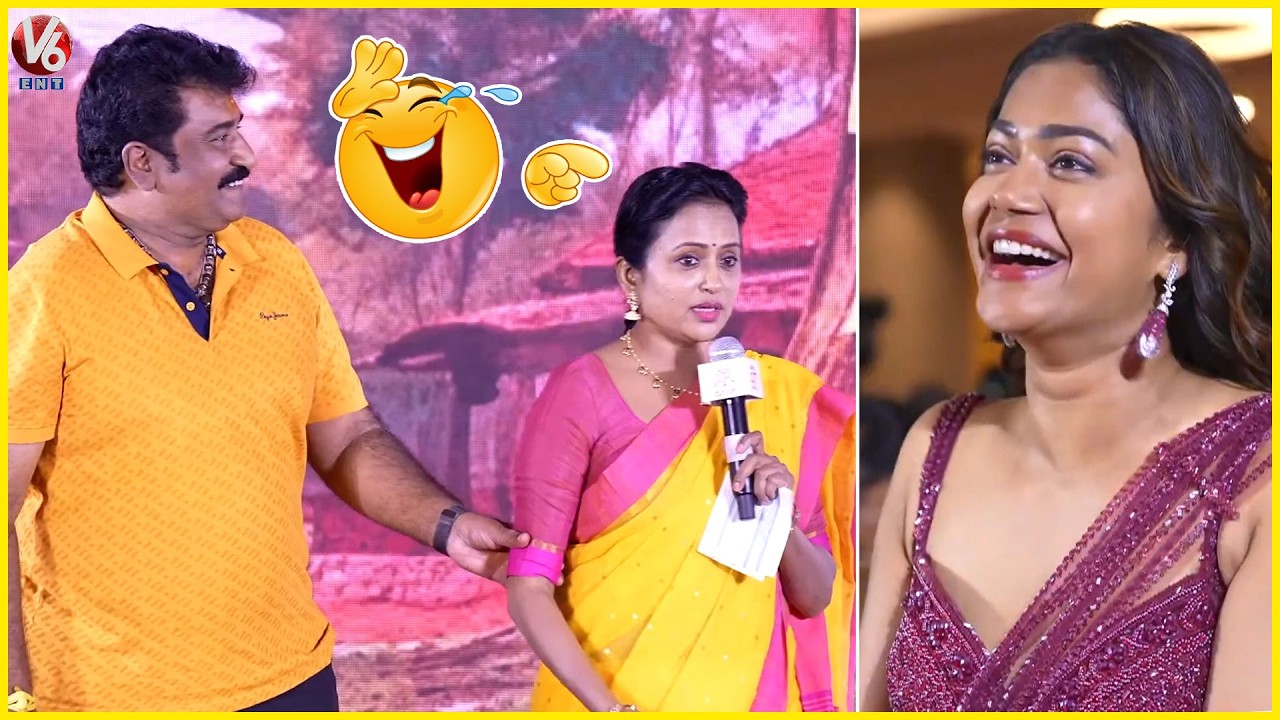 Rajeev Kanakala Hilarious Fun His Wife Anchor Suma 😂 | Papam Prathap Movie Pre Release Event | V6Ent