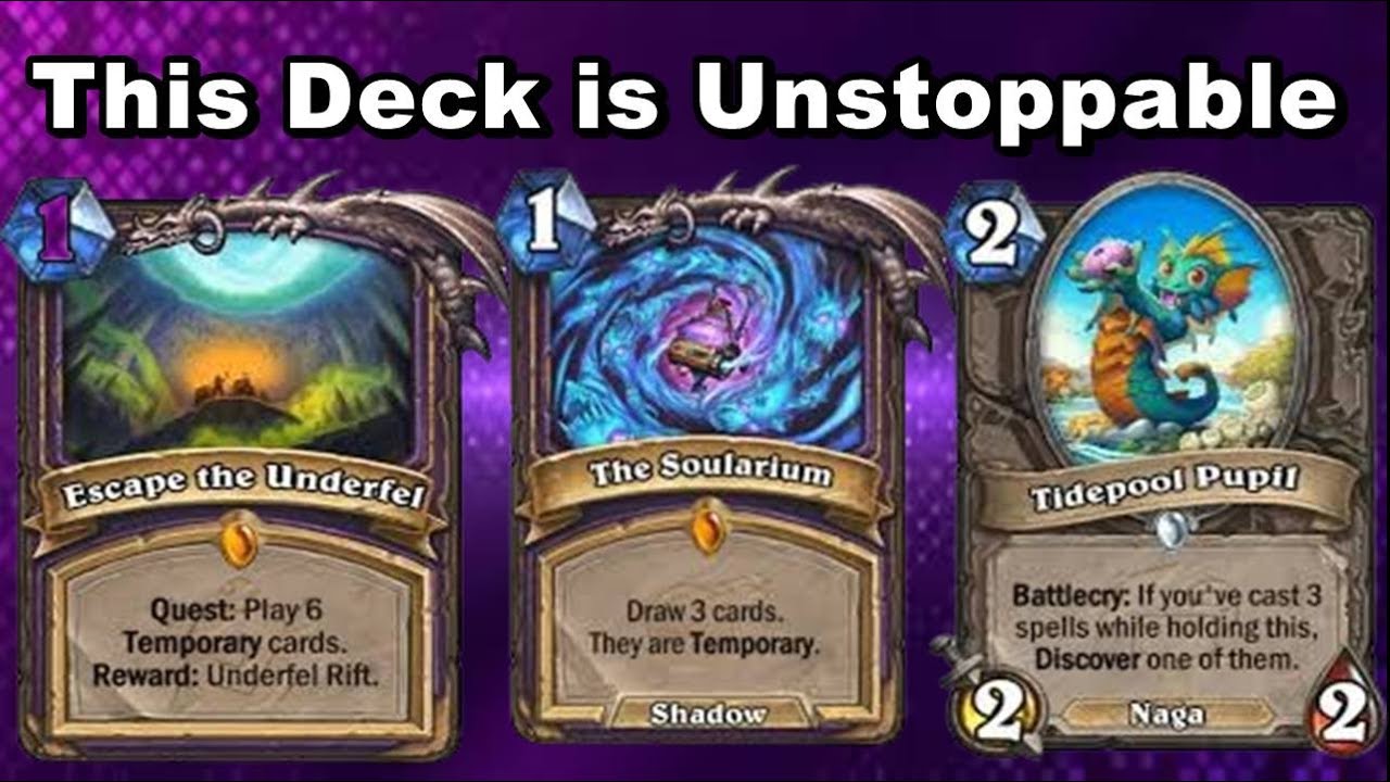 Quest Warlock - Hearthstone Day of Rebirth