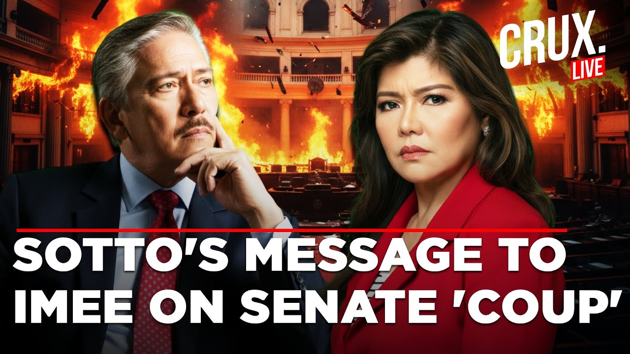 LIVE | Philippines Senate President Sotto Addresses Speculation About His Ouster | Imee Marcos