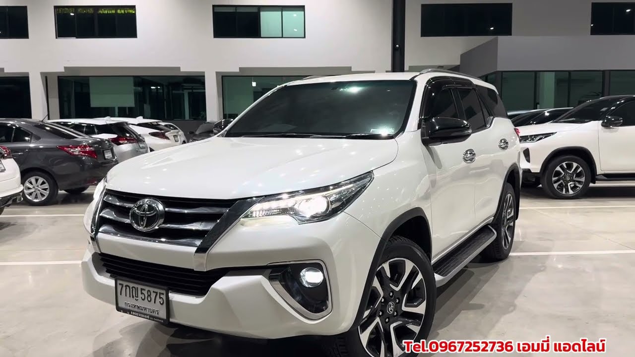 รีวิว Fortuner 2.4V ปี18-19 ไมล์ แค่ 9 หมื่นโล #เพชรยนต์ #รถครอบครัว #รถครอบครัว #ฟอร์จูนเนอร์ 