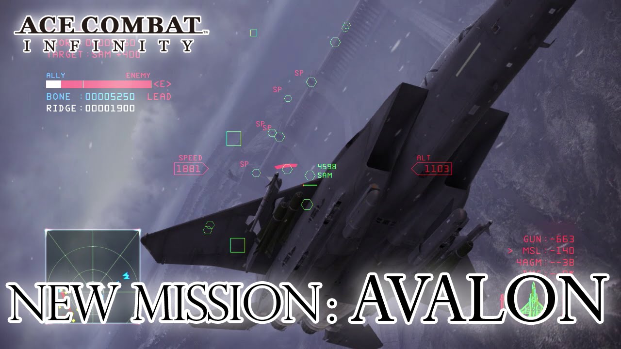 Ace Combat Infinity - PS3 - Avalon (Trailer)