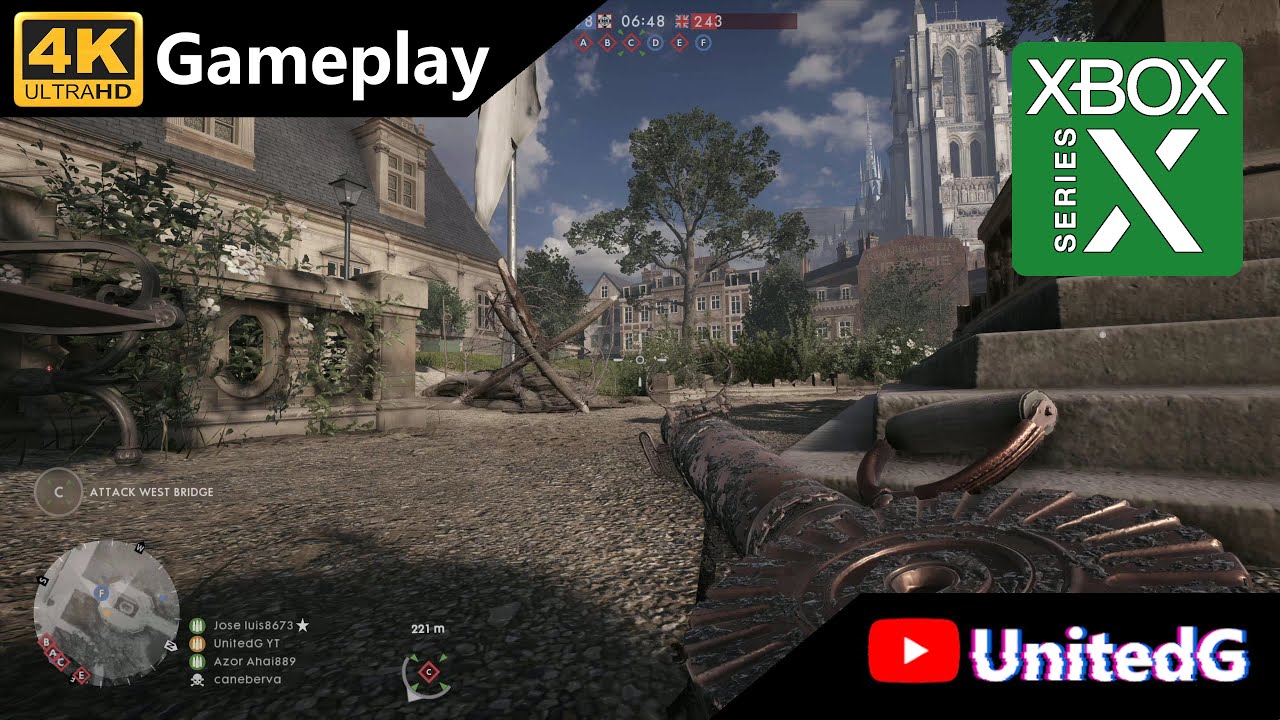 Battlefield 1 Xbox Series X Multiplayer Gameplay 4K