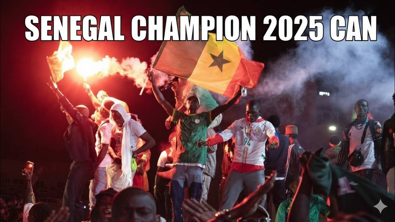SAMBA DIA : EN FÊTE APRÈS LA FINALE DE LA COUPE D'AFRIQUE. 