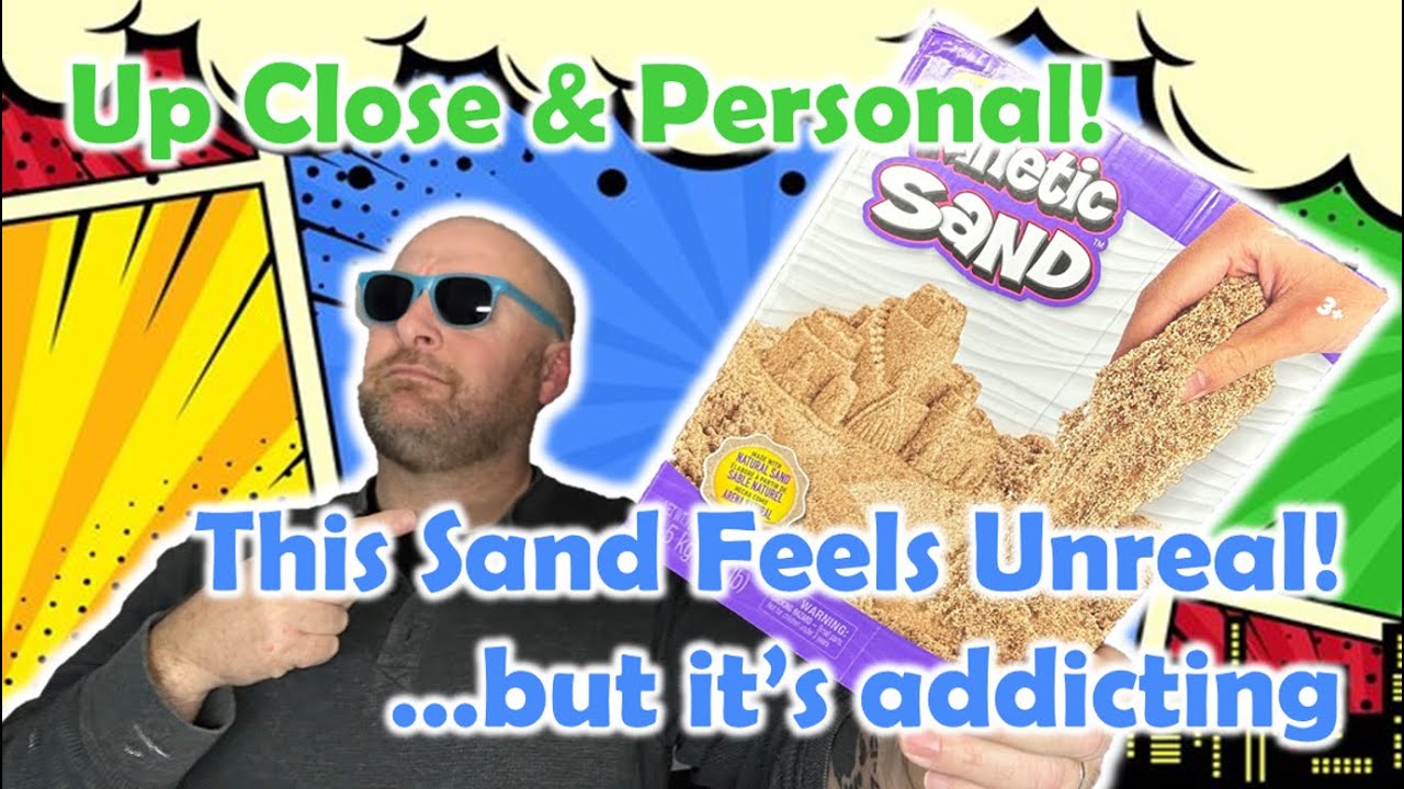 This Sand Feels Unreal! Kinetic Sand