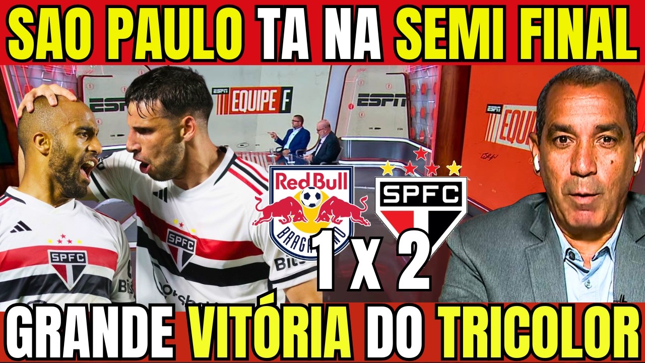 NINGUEM SEGURA O SPFC! MÍDIA SE RENDE A CLASSIFICAÇÃO DO SAO PAULO! NOTICIAS DO SAO PAULO FC
