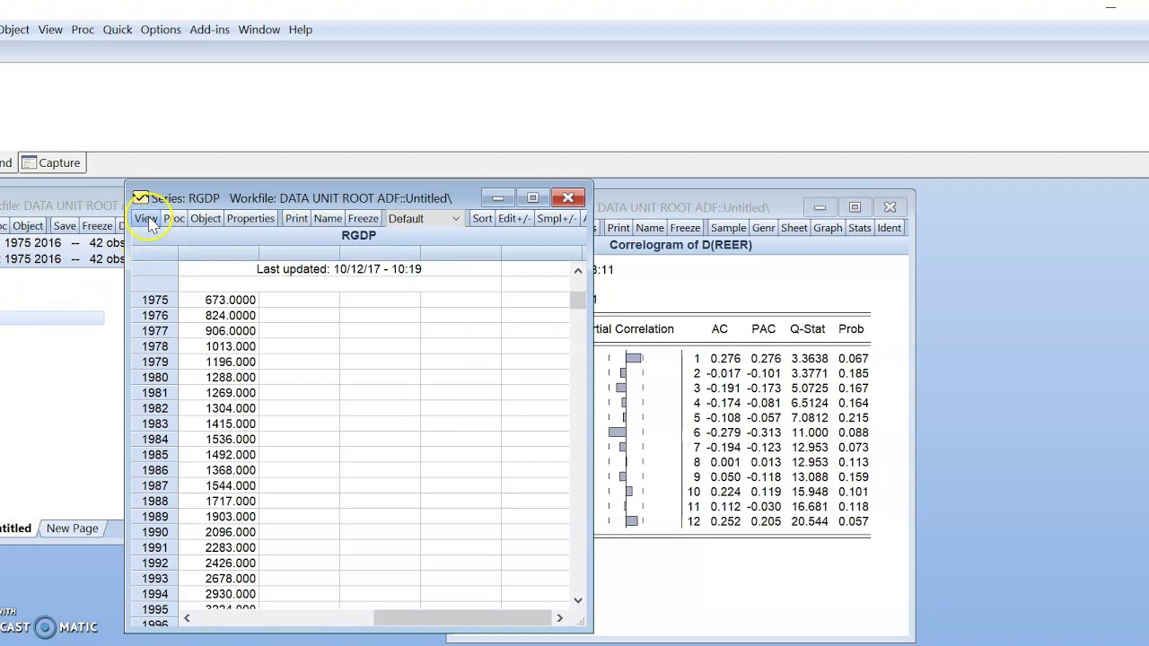 PEQ 3043: Correlogram Analysis