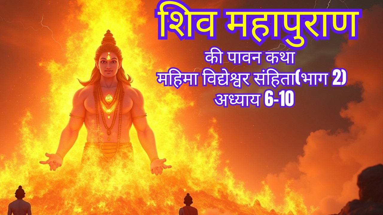 कहानी शिव पुराण की: Brahma Vishnu Yudh और अद्भुत रहस्य |  Vidyeshwar Sanhita  Adhyay 6–10 