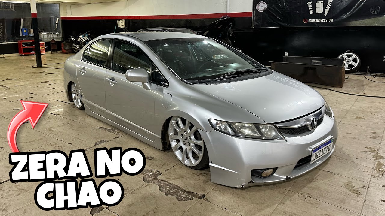 ERA SONHO DE CRIANÇA , CIVIC REBAIXADO NAS RODAS 18 😍