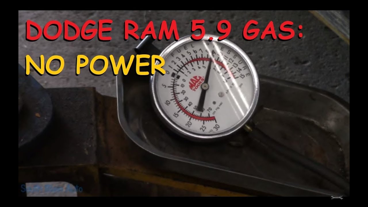 Dodge Ram 5.9 Gas: No Power, Engine Bogs Down
