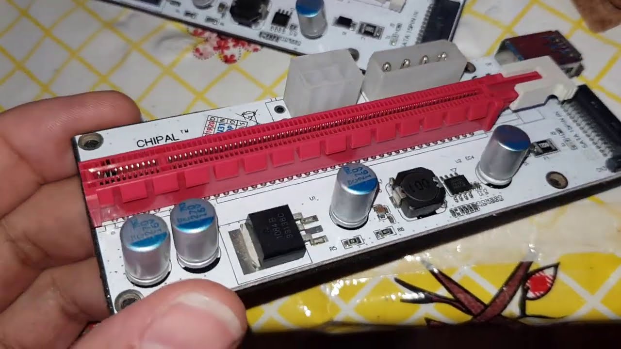 Placa de V&iacute;deo travando, Rig reiniciando Minera&ccedil;&atilde;o. Identifique falha no adaptador Riser!