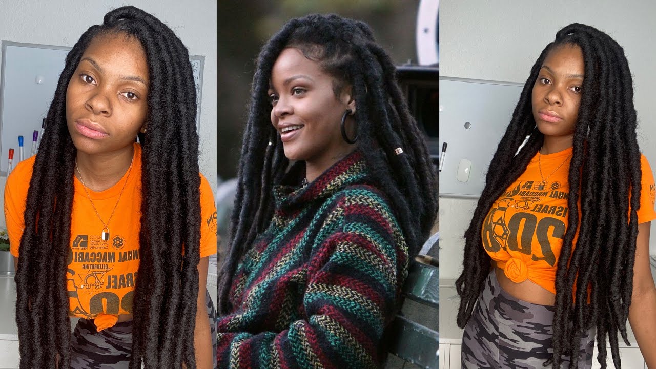 Jumbo Faux Locs Tutorial | Very Detailed | Rihanna Inspired | Youngther Store