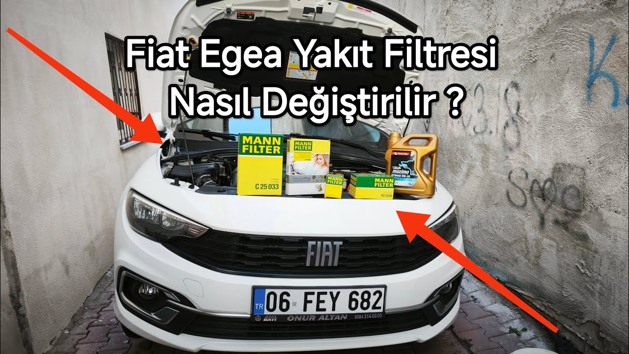 Fiat Egea Yakıt Filtresi Değişimi Nasıl Yapılır ?