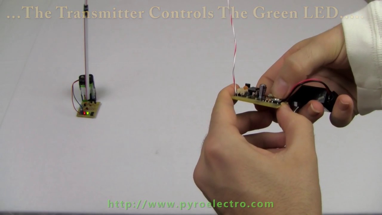 Simple RF Receiver   Transmitter Pair 27 MHz