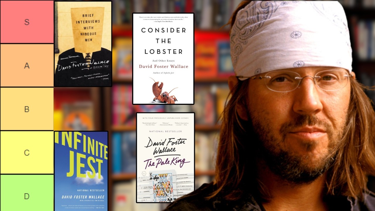 Ranking Every David Foster Wallace Book