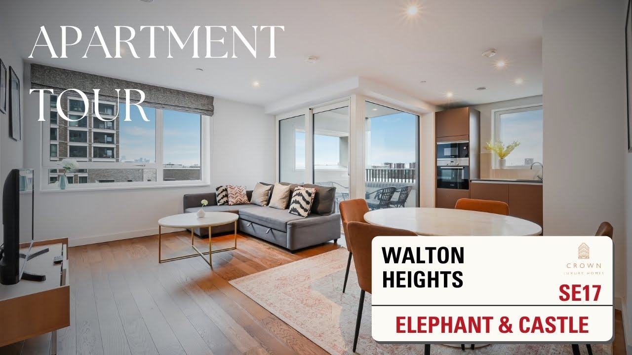 Inside this Two-Bedroom London Apartment | Walton Heights - Elephant & Castle