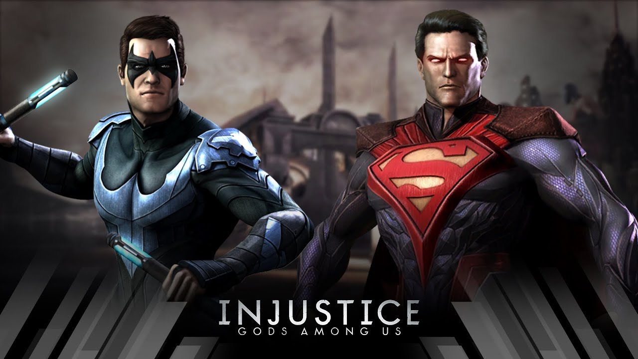 Injustice Gods Among Us - Nightwing Vs Superman (Very Hard)