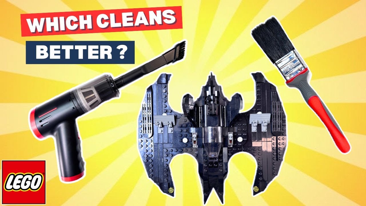 Lego Cleaning Hack: Vacuum Cleaner vs Brush | Which Works Best