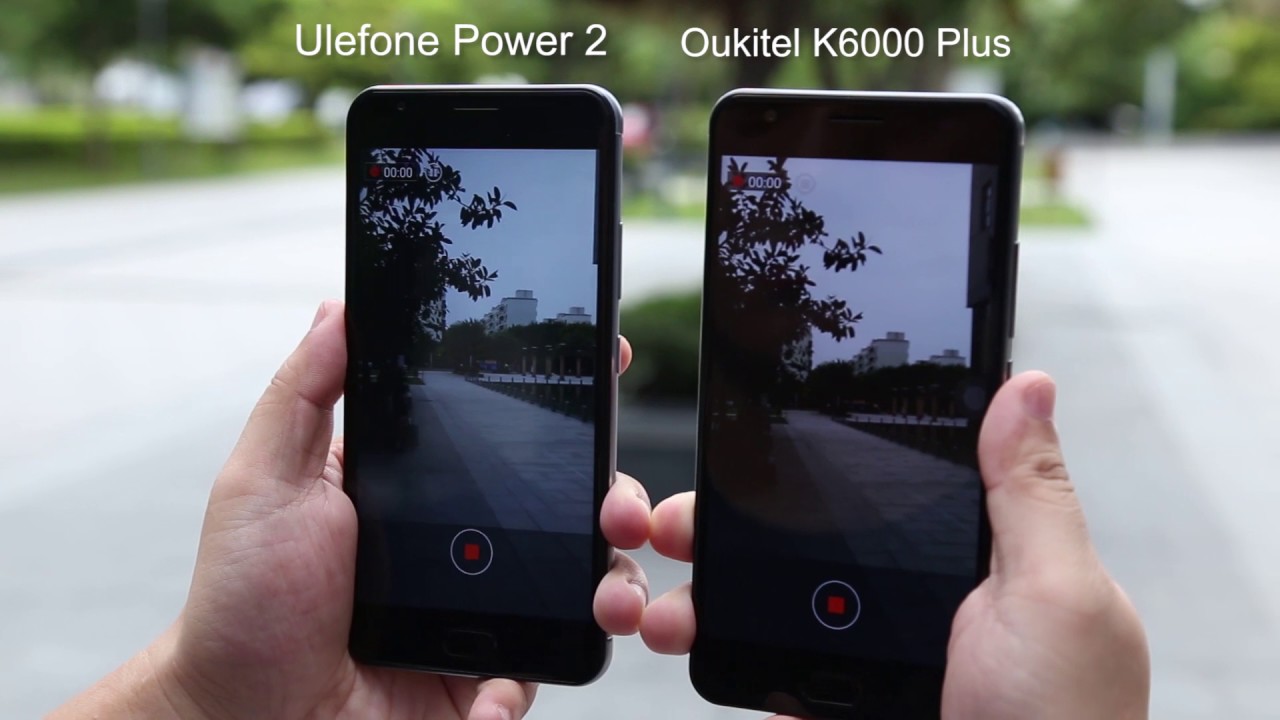 Ulefone Power 2 Vs. Oukitel K6000 Plus