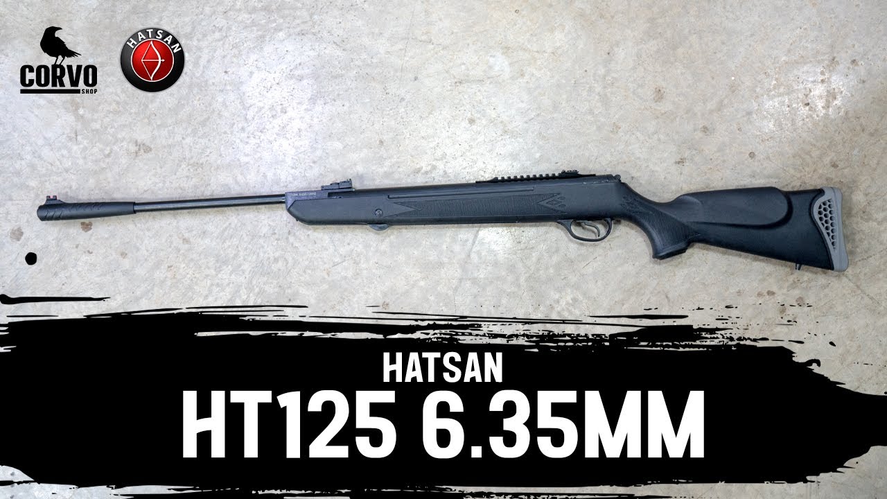 MUITO FORTE! A Rossi trouxe a carabina Hatsan 125 no 6.35 com Nitro Vortex 75kg, fizemos o review!