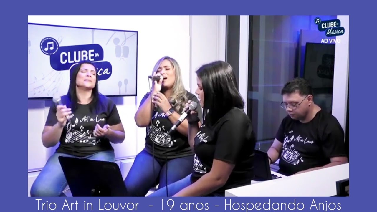 TRIO ART IN LOUVOR  -  ESPECIAL 19 ANOS (Vem a mim, Hospedando Anjos e Há uma fonte).