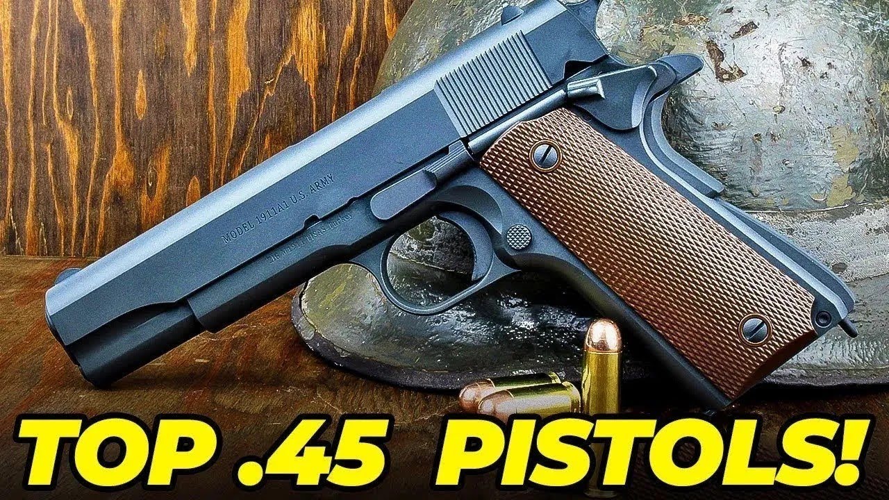 10 лучших пистолетов .45 ACP 2024 года | Лучшие автоматические пистолеты .45 2024 года