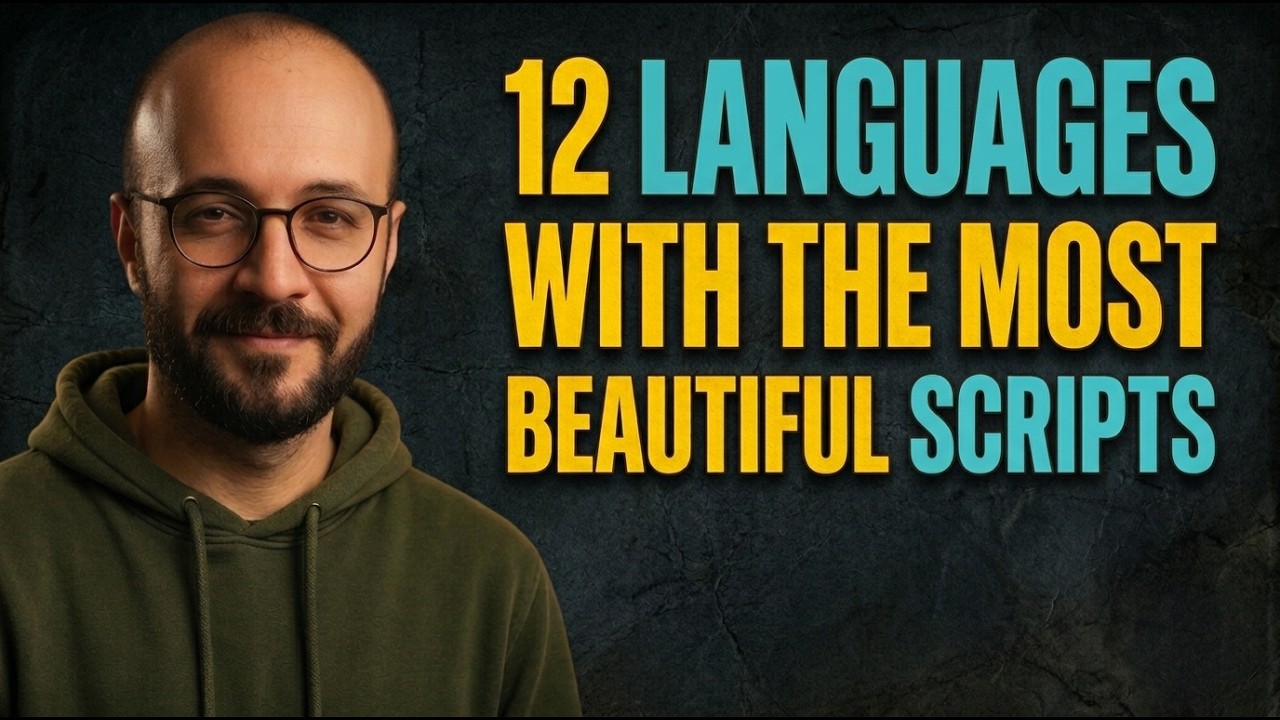 12 Languages with the most beautiful script and writing system [polyglot's view]