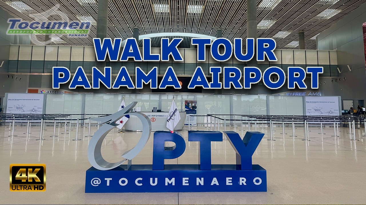 Walking Through Panama&rsquo;s Mega Hub 🇵🇦 | Tocumen International Airport (PTY) Tour