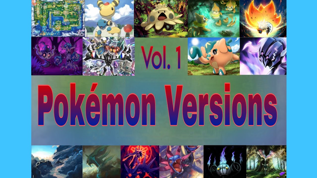 Pok&eacute;mon Versions - Vol. 1 (Full Remix Album)