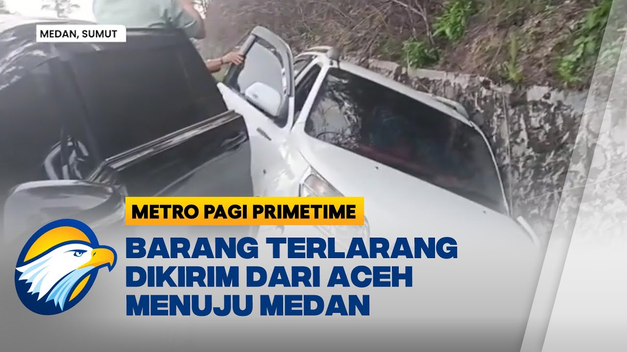 Kejar-kejaran Mencekam! Polda Sumut Bongkar 255 Kg Ganja Dalam Mobil - [Metro Pagi Primetime]
