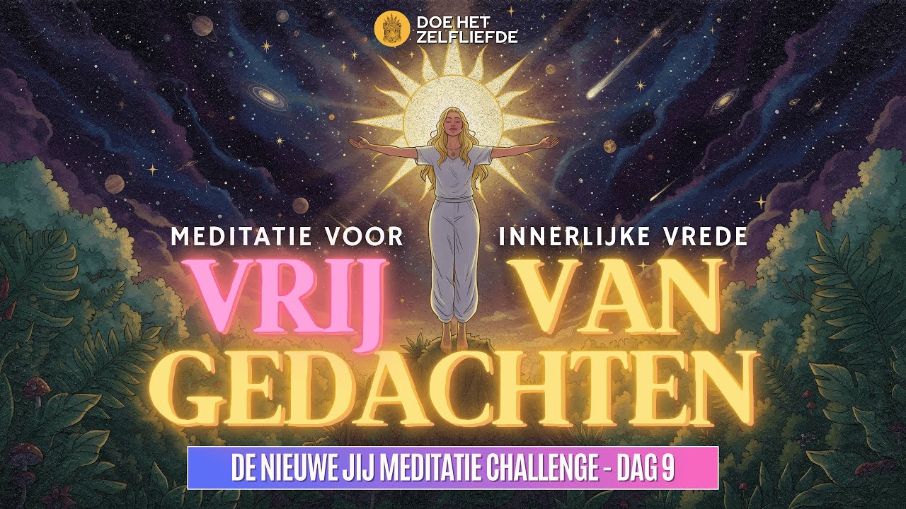Vind innerlijke rust & stilte in je hoofd 😌 Meditatie challenge dag 9