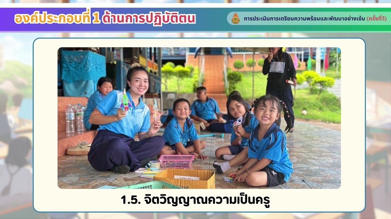 ประเมินครูผู้ช่วยครั้งที่ 3 นางวรัญญ์รัตน์ กิ่งคำ