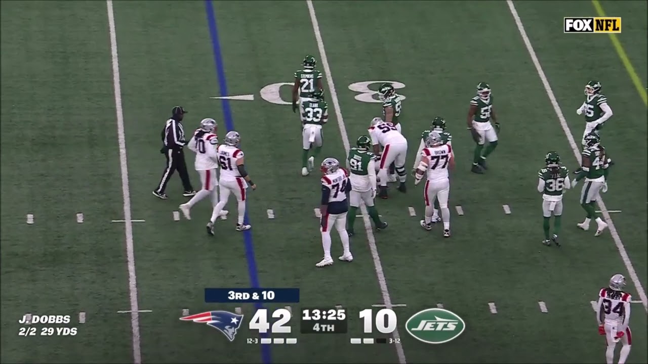 Joshua Dobbs - Every Pass Attempt - New England Patriots @ New York Jets - NFL Week 17 2025