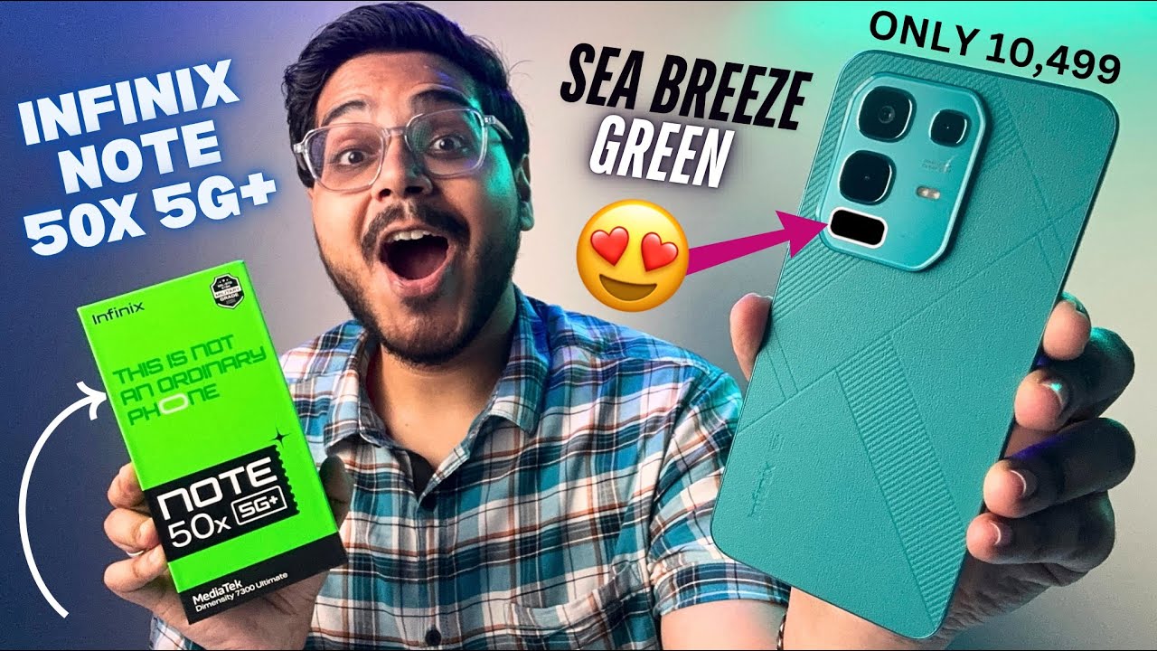 Infinix Note 50x 5G Unboxing and First Impressions - New Budget King😍 | Infinix Note 50x Unboxing