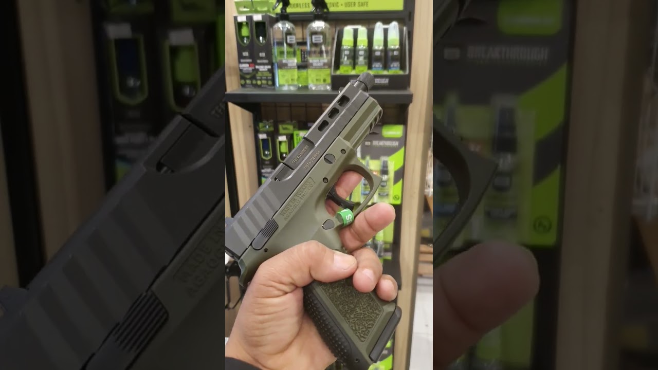 KOR FX-9 RS a&nbsp;semi-automatic striker-fired 9mm pistol Turkish #shorts #airsoft #9mmpistol #shorts