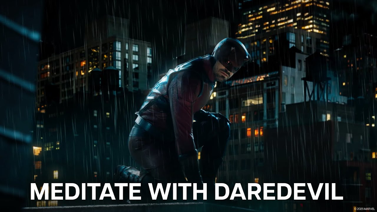 Meditate with Daredevil | 10-Hours of Rain Sounds & City Ambiance