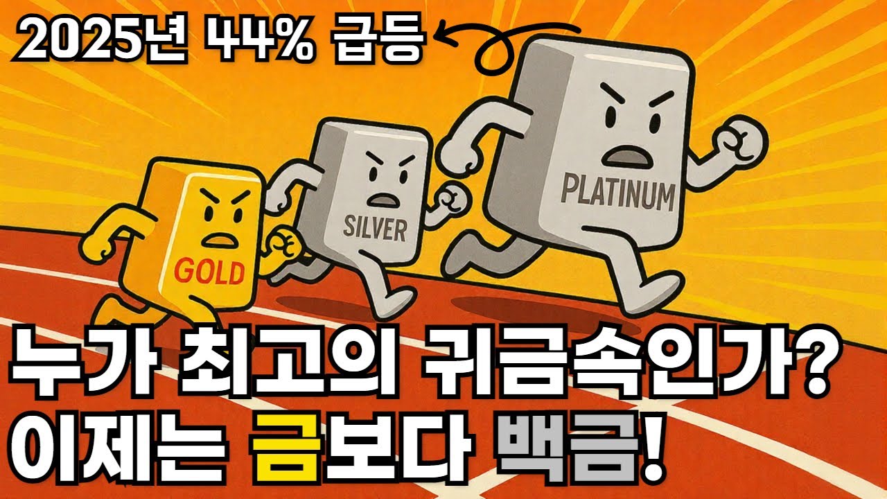 역대급 독주가 시작됐다. 플래티넘이 금만큼 오를지도 몰라요