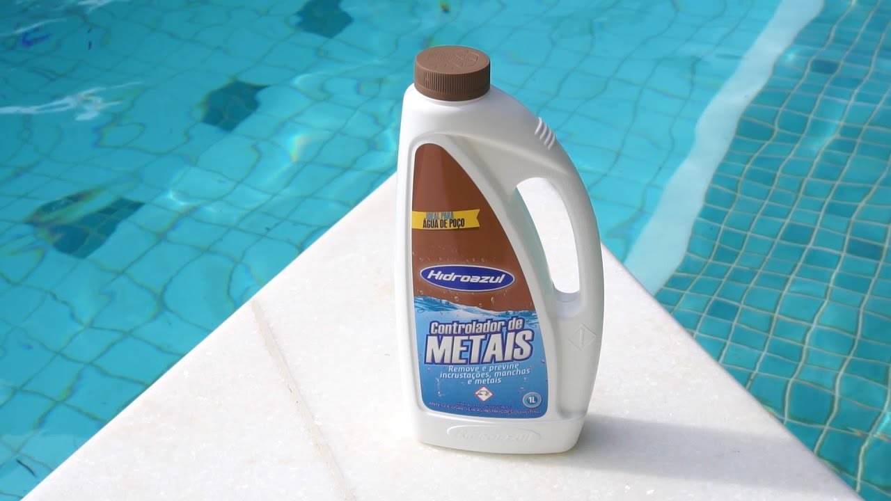 Como remover manchas da piscina