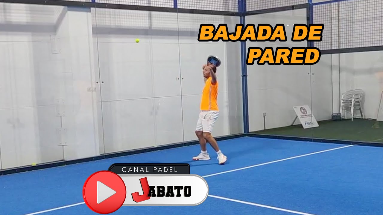 Bajada de Pared de Derecha en Padel. 4 tipos o variantes | Tutorial 12 | PADEL JABATO