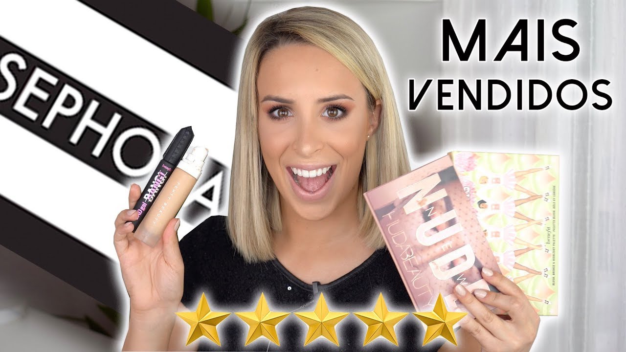 MAKEUP com produtos MAIS VENDIDOS da SEPHORA